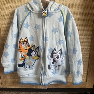 Kids Hoodie - Blue Star Design